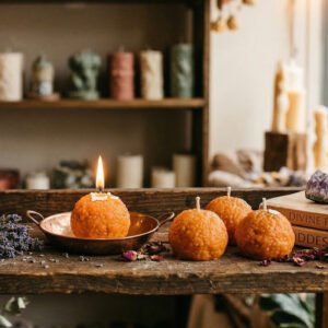 Moti Choor Ladoo Candle