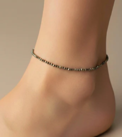 PYRITE ANKLET