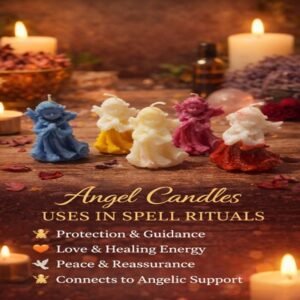 Small Angel Candles
