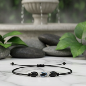 EVIL EYE THREAD ANKLET